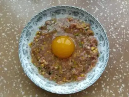 Make Pumpkin steamed eggs step 4