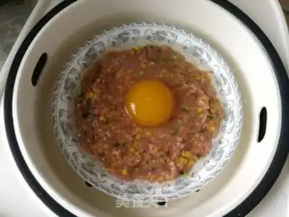 Make Pumpkin steamed eggs step 5