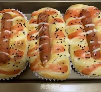 Make Hot dog bread step 18