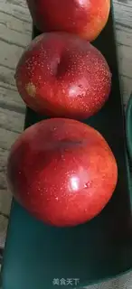 Make Peach yogurt bowl step 1