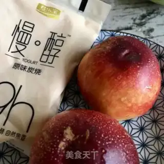 Make Peach yogurt bowl step 2