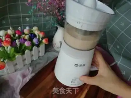 Make Black sugar rose milk tea step 8