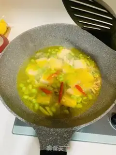 Make Tofu soup step 5