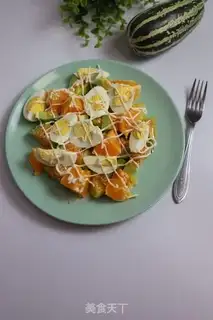 Make Melon egg salad step 5