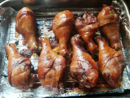 Make Honey chicken legs step 7