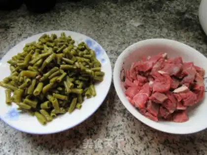 Make Beef soybeans step 0