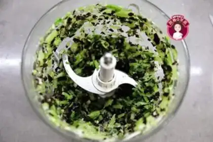 Make Eggs and vegetables step 7