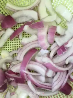 Make The green pepper onions step 1