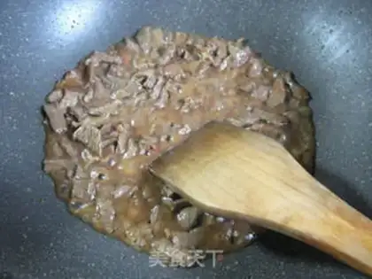 Make Beef soybeans step 7
