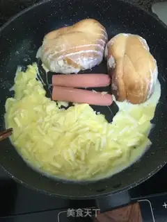 Make Korean egg-rich toast step 6