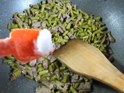 Make Beef soybeans step 9