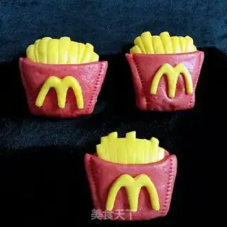 Make French fries, sandbags step 17
