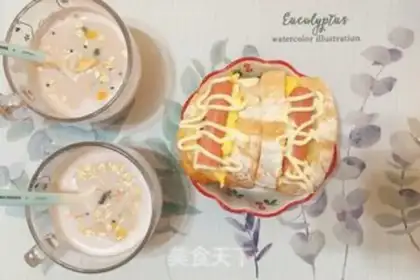 Make French muffins step 1