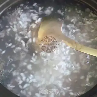 Make Seafood congee step 2
