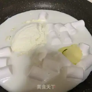 Make Milk pudding ice cream step 4