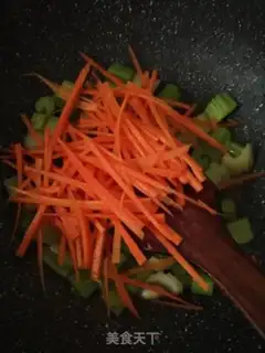 Make Carrot celery step 1