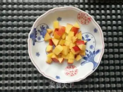 Make Peach mango yogurt bowl step 5