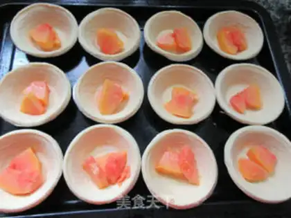 Make Pumpkin egg dumplings step 7