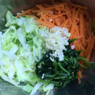 Make Low fat veggies step 6