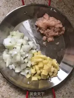 Make Korean noodles step 1