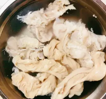 Make Red intestines step 0