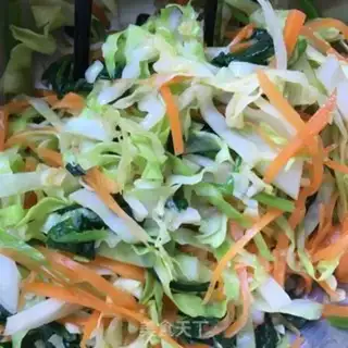 Make Low fat veggies step 7