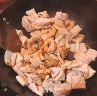 Make Red intestines step 3