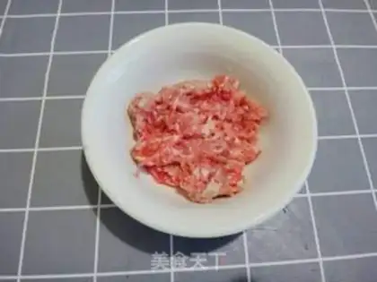 Make Meat and bean red rice step 3