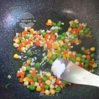 Make Five-colour steamed eggs step 9