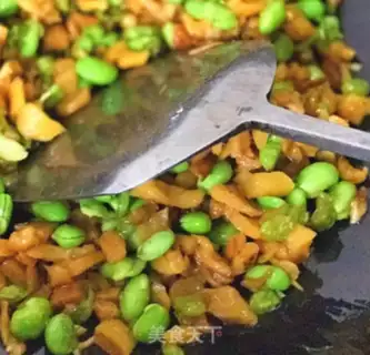 Make Rhodish and fried beans step 2