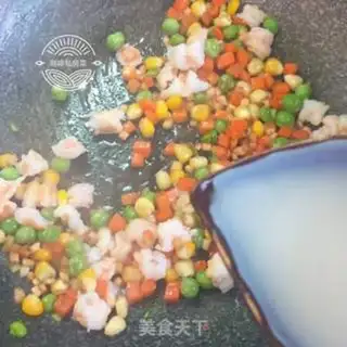 Make Five-colour steamed eggs step 12