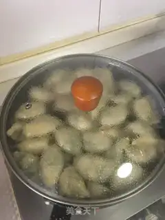 Make Cream egg fan shrimp skin step 6