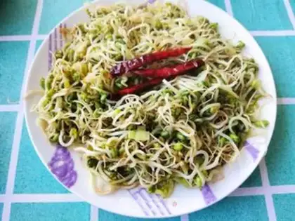 Make Jealousy bean sprouts step 9