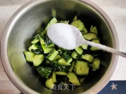 Make Cold cucumber step 2