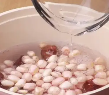 Make Plum peanuts step 0