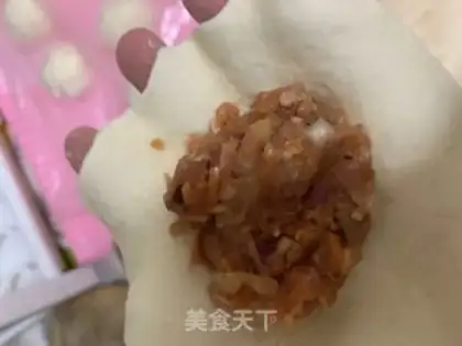 Make Meat buns step 17