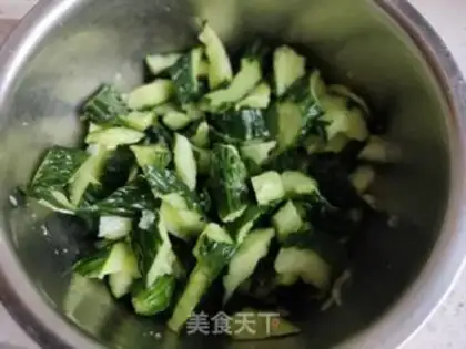 Make Cold cucumber step 3