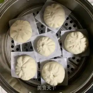 Make Meat buns step 20