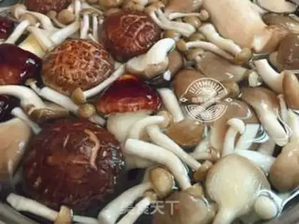 Make Five flowers for mushrooms step 1