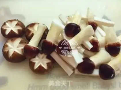 Make Five flowers for mushrooms step 2