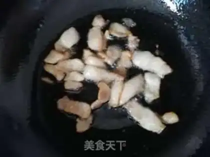 Make Four seasons of bean meat step 4