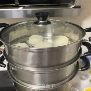 Make Meat buns step 24