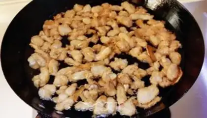 Make Boar oil step 1