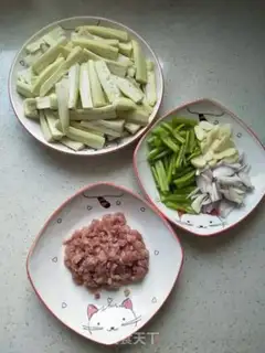 Make Meat and eggplant step 3