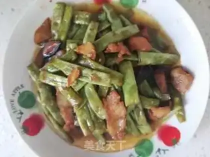 Make Four seasons of bean meat step 11