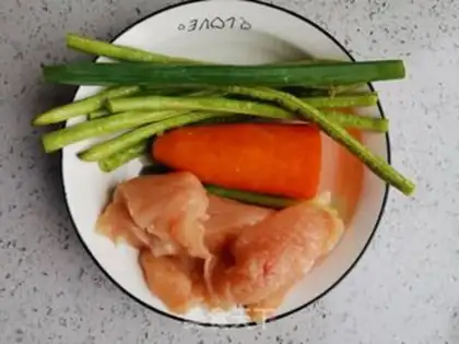 Make Chicken carrots step 0