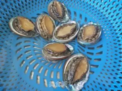 Make Abalone noodles step 1