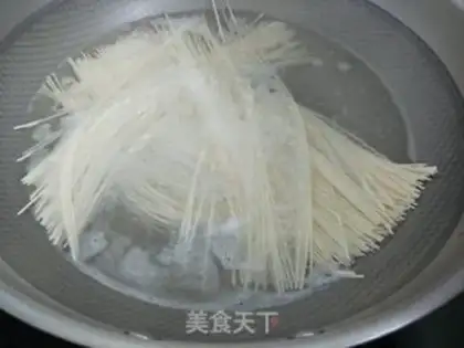 Make Abalone noodles step 3