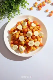 Make Banana cream cherry salad step 0