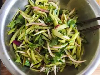 Make The oily beans step 0